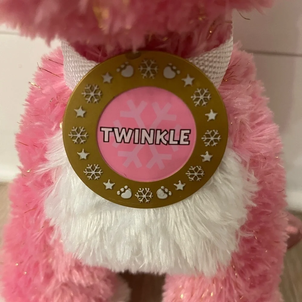 Build-A-Bear pink reindeer